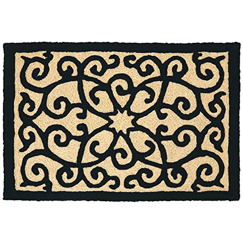 Home Comfort Jellybean Elegant Frontgate Scroll Accent Area Rug