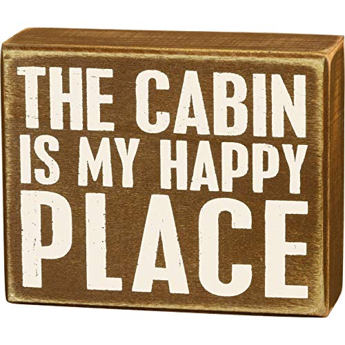Primitives By Kathy Box Sign - My Happy Place