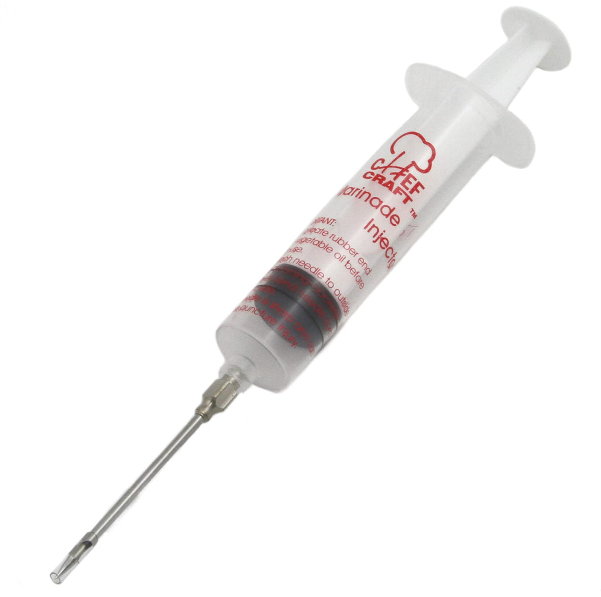 Chef Craft Marinade Injector, One Size, Clear