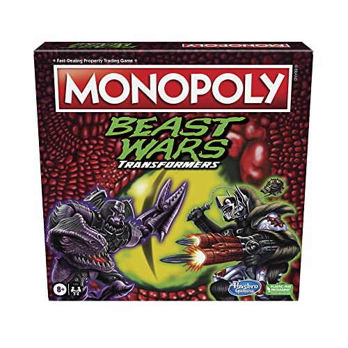 Hasbro Monopoly: Transformers Beast Wars Edition
