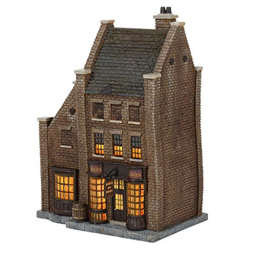 Department 56 Harry Potter Village Borgin and Burkes Lighted Building, 8.74 in H