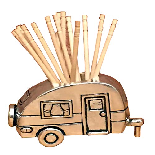 Basic Spirit D√Å√º√°cor Toothpick Holder - Camper - Toothpick Storage Gift, Unique Home Design Decoration For Home Kitchen Restourant
