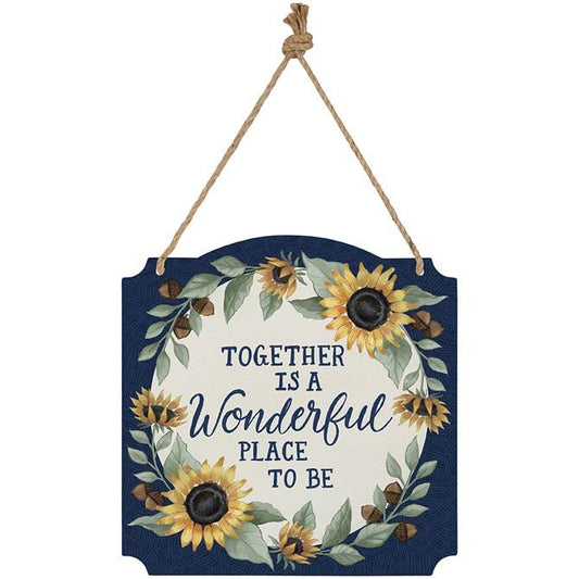 Carson Home Accents Together Metal Wall Decor, 12-inch Height