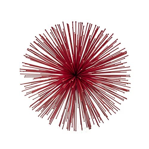 Modern Day Accents5250Spiked Large Red SphereErizo Spiked Large Red Sphere, Tabletop, Sphere, Red, Spiky, Statement Piece, Home and Office Accents, Filler, 10" x 10" x 10"LargeRed