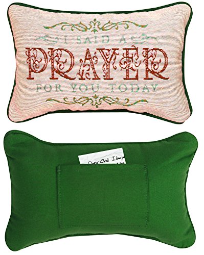 MWW Manual Daily Devotion Throw Pillow, 12.5 x 8.5", Today I Said a Prayer