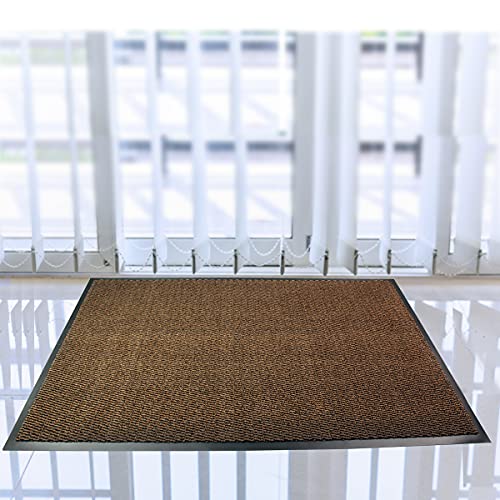 Floortex Doortex Advantagemat Indoor Entrance Mat, Rectangular, Brown, 48" x 70" (FR49180DCBR)