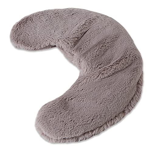 Bucky Hot & Cold Therapy Spa Collection, Ultra Luxe Neck Wrap, Plush Gray