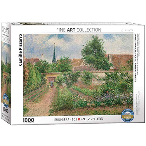 EuroGraphics Vegetable Garden Overcast Morning by Camille Pissarro (1000 Piece) Puzzle (6000-0825)