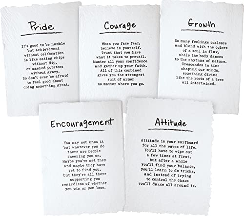 Primitives By Kathy 111805 Pride Word Print, 16-inch Length, Set of 5, Paper