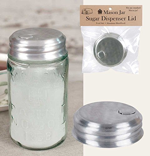 CTW Mason Jar Sugar/Salt/Spice Dispenser Lid