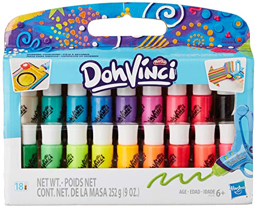 Shepher Play-Doh DohVinci Drawing Compound Set- 18 Pack