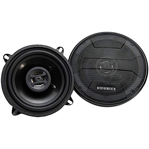 Maxxsonics Hifonics ZS525CX Zeus Coaxial Car Speakers (Black, Pair) ‚Äö5.25 Inch Coaxial Speakers, 200 Watt, 2-Way Car Audio, Passive Crossover, Sound System (Grills Included)