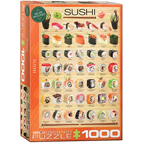 EuroGraphics Sushi Puzzle (1000-Piece) (6000-0597) , Orange
