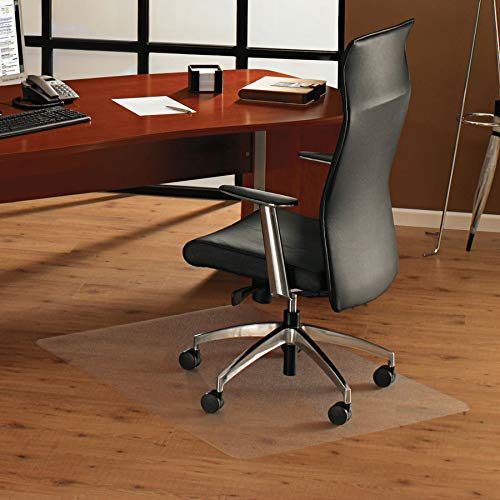 Floortex Unomat Polycarbonate Anti-Slip Mat for Hard Floors/Carpets, 47"x35", Rectangular, Clear (FC128920ERA)