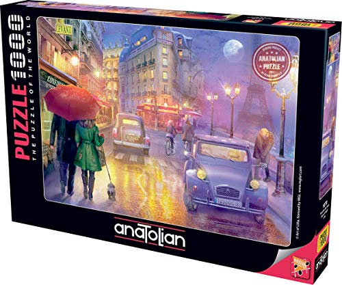 Anatolian Puzzle - Paris at Night, 1000 Piece Jigsaw Puzzle, 