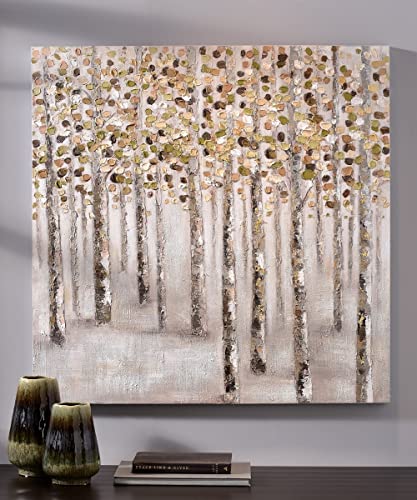 Giftcraft Canvas Oil Print - Trees