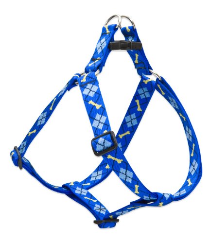 Lupine Pet Originals 1" Dapper Dog 24-38" Step In Harness for Large Dogs