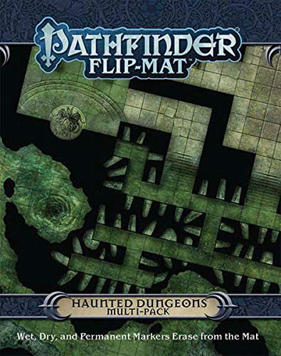 Paizo Pathfinder Flip-Mat: Haunted Dungeons Multi-Pack