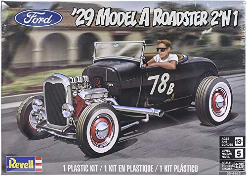 Carrera Revell 14463 Model A Roadster Calif Wheels, Multi Colour