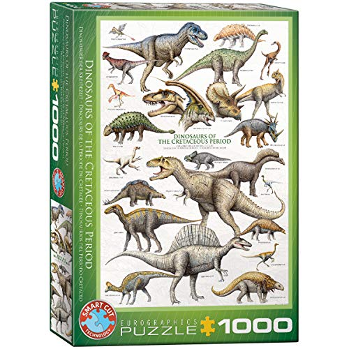 EuroGraphics Dinosaurs Cretaceous 1000 Piece Puzzle