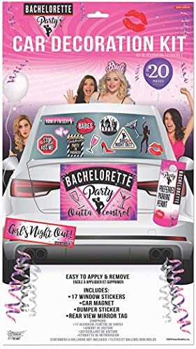 Forum Novelties Bachelorette Party Favors Car Decoration Kit (20 Count)