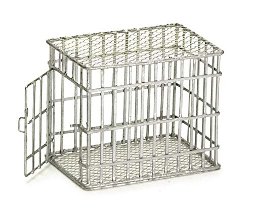 Aztec Imports, Inc. Dollhouse Miniature Dog Crate-Medium
