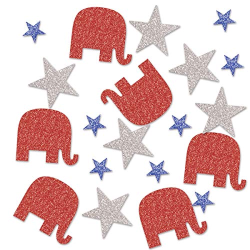 Beistle Glittery Stars Patriotic Confetti - 1 Pack