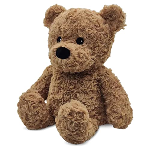 Intelex Brown Curly Bear Warmies, 13-Inch Height, Stuffed Animals