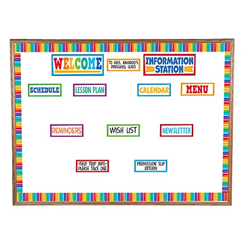 Preschool Welcome Bulletin Board Set