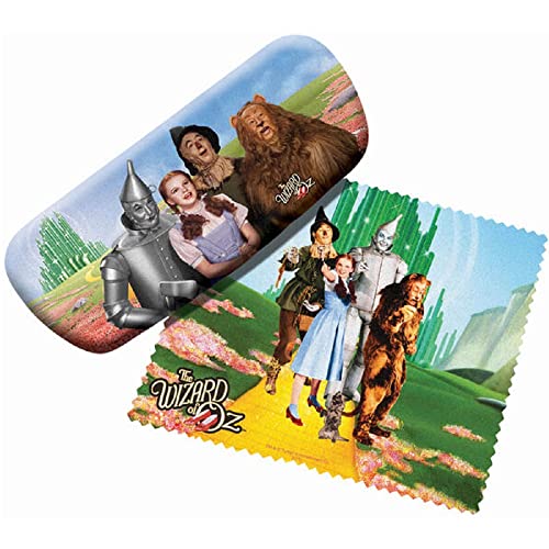 Spoontiques Wizard of Oz Dorothy Tinman Scarecrow Lion Emerald City eye sun glasses Eyeglass Storage Case & Cleaning cloth