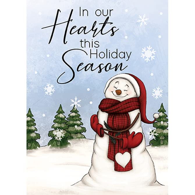 Carson Home In Our Hearts Greeting Card, 6.88-inch Length