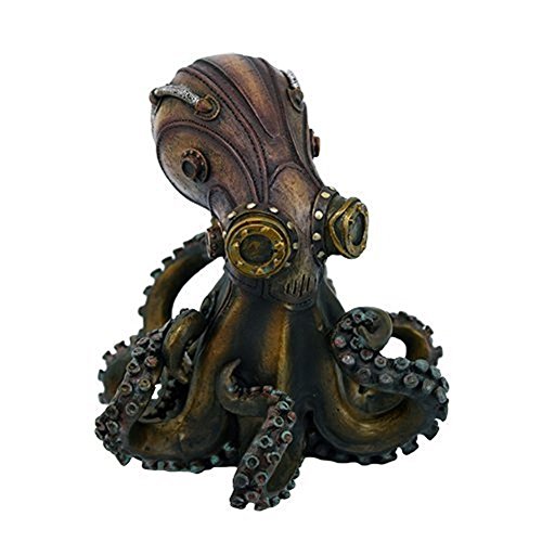 Pacific Trading Steampunk Octopus Collectible Figurine