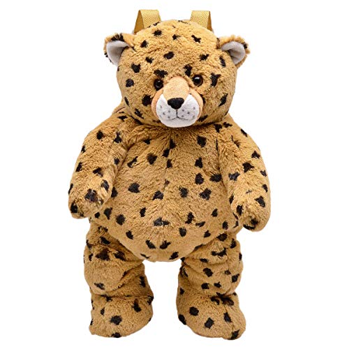 Unipak 16" Cheetah Plush Backpack