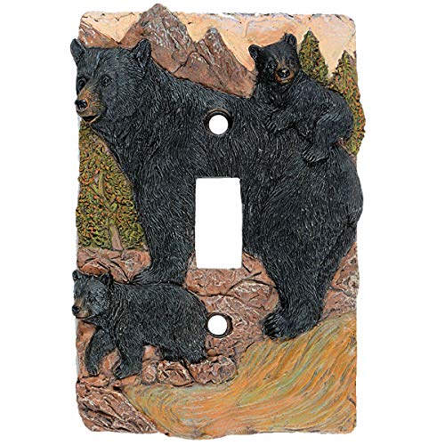 De Leon Collections LL Home Mountain Bear Single Switch Cover