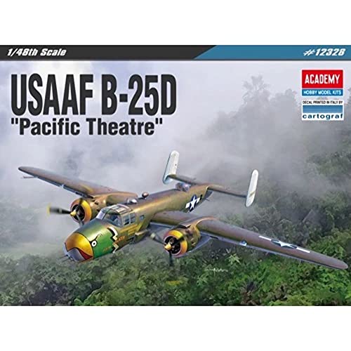 MRC ACA12328 1:48 Academy B-25D Mitchell 'Pacific Theater' [Model Building KIT]