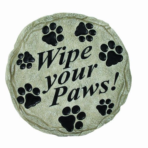 Spoontiques Wipe Your Paws Stepping Stone