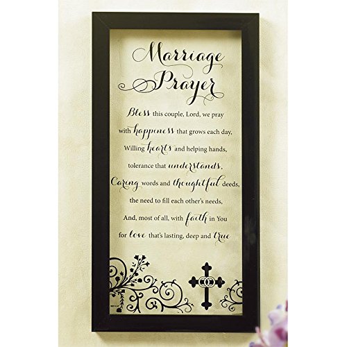 Cathedral Art Marriage Prayer Glass Print