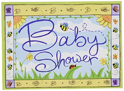 Beistle B Is For Baby Invitations (envelopes included) (8/Pkg)