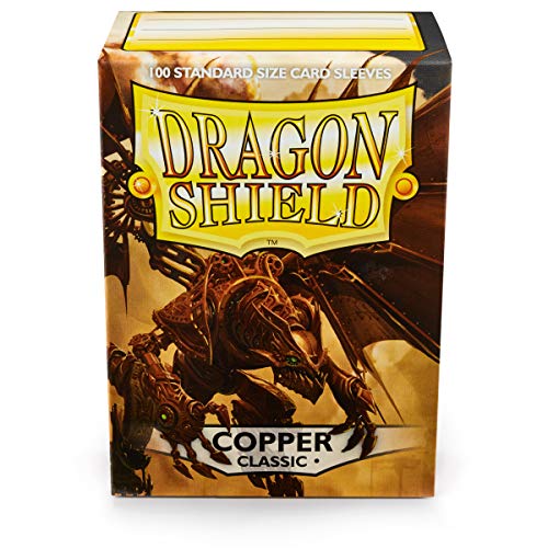 Arcane Tinmen Store Dragon Shield Sleeves 100 Copper Cards (AT-10016)