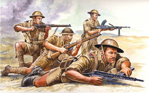 MRC Italeri WW2 British 8th Army (