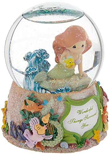 Precious Moments Disney Showcase Collection, Wonderful Things Surround You, Musical, Resin/Glass Snow Globe, 132108