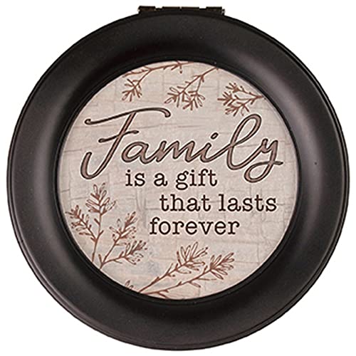 Carson Home 18859 Forever Family Music Box, 4.5-inch Diameter