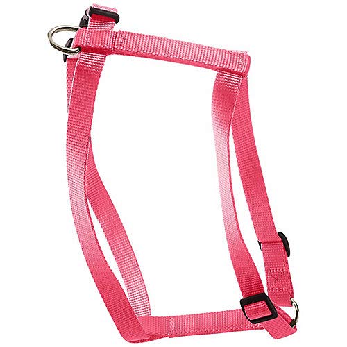 OmniPet Kwik Klip Adjustable Nylon Pet Harness, Neon Pink, Small