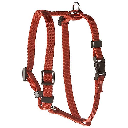 OmniPet Kwik Klip Adjustable Nylon Pet Harness, Small, Red