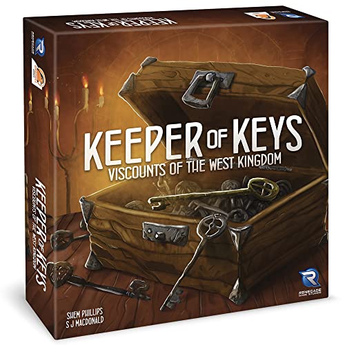 ACD Renegade Game Studios Viscounts of The West Kingdom: Keeper of Keys Expansion - Strategy Board Game, Ages 14+