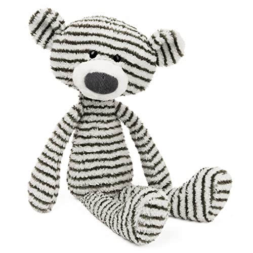 GUND Stripe Toothpick Teddy Bear Black and White Striped Plush Stuffed Animal, 15
