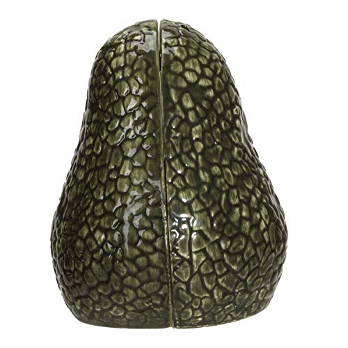 Pacific Trading Giftware Avocado Ceramic Salt and Pepper Shakers Set