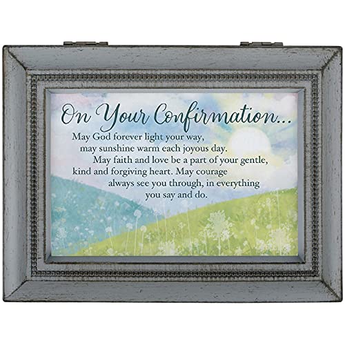 Carson Home 17908 God Forever Music Box, 8-inch Width