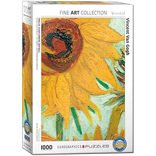 Eurographics Sunflowers by Vincent Van Gogh 1000-Piece Puzzle