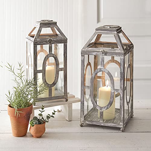 CTW Home Collection 530502 Valley Springs Lanterns, Set of 2